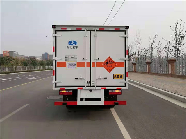 國六藍牌解放氣體廂式運輸車